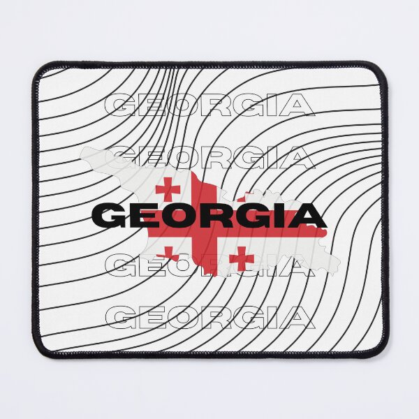 Item preview, Flag Map of Georgia designed and sold by nyblydd.