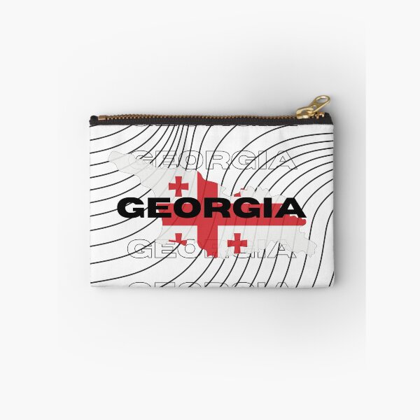 Item preview, Flag Map of Georgia designed and sold by nyblydd.