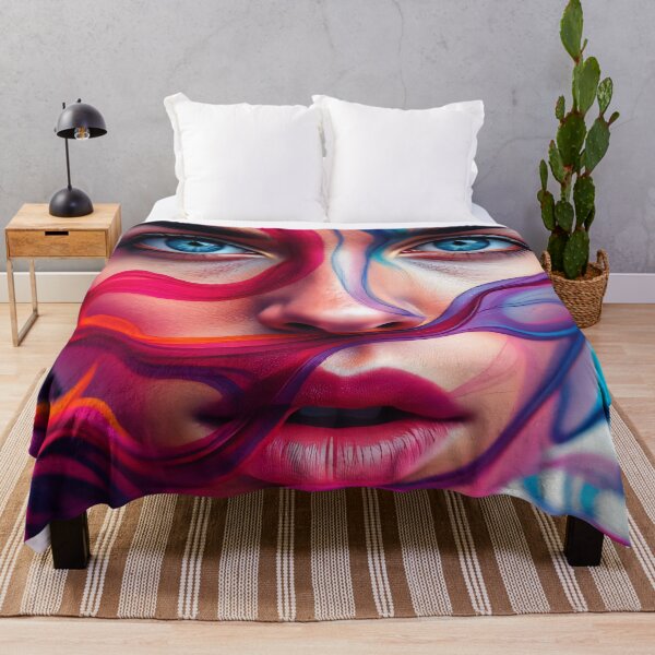 Item preview, Vivid Vision – Surreal Portrait of Color and Emotion designed and sold by FoisonDesigns.