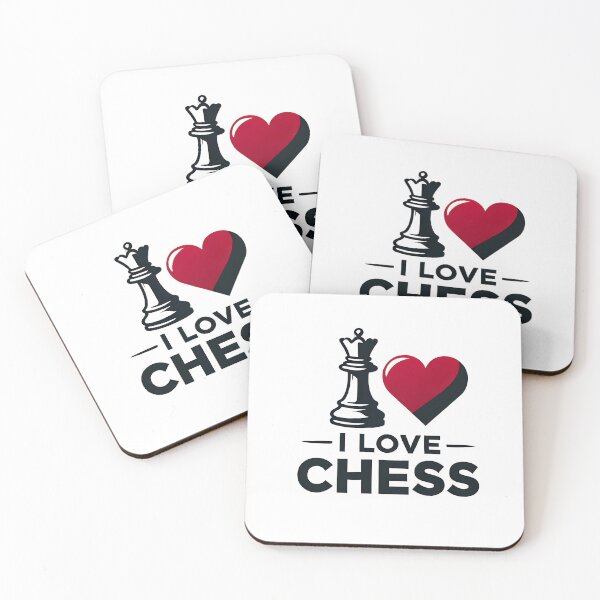 Item preview, I Love Chess Design designed and sold by Your Chess Vault.