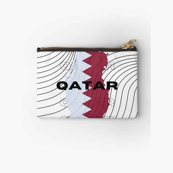 Item preview, Flag Map of Qatar designed and sold by nyblydd.