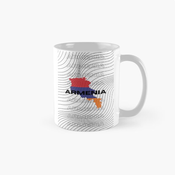 Item preview, Flag Map of Armenia designed and sold by nyblydd.