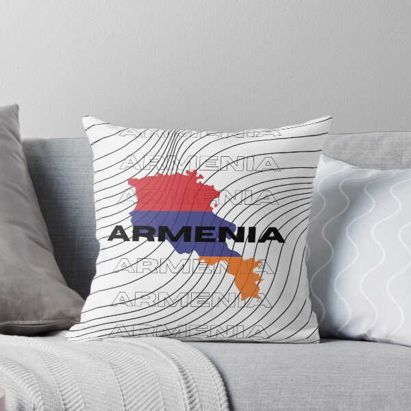 Item preview, Flag Map of Armenia designed and sold by nyblydd.