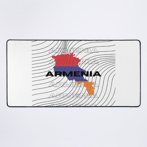 Item preview, Flag Map of Armenia designed and sold by nyblydd.