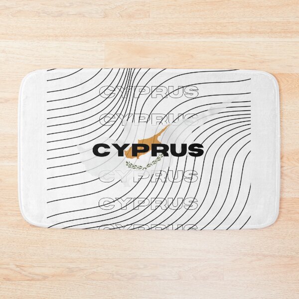 Item preview, Flag Map of Cyprus designed and sold by nyblydd.