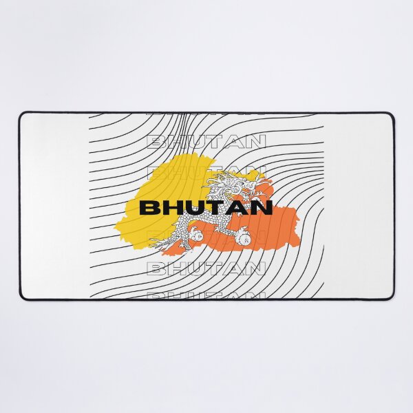 Item preview, Flag Map of Bhutan designed and sold by nyblydd.