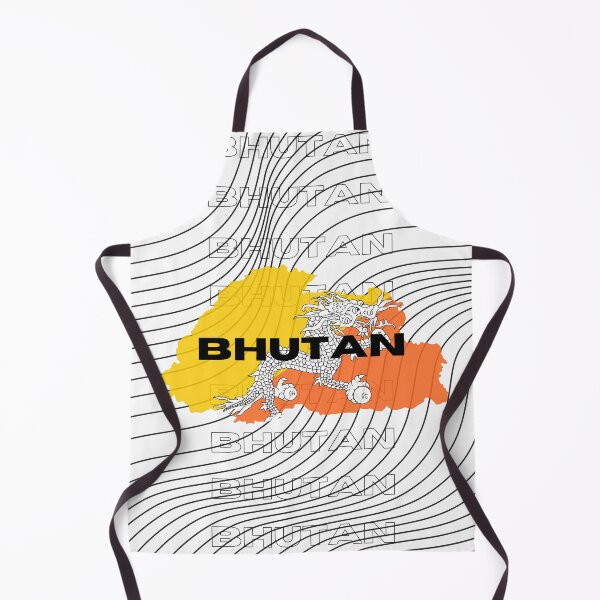 Item preview, Flag Map of Bhutan designed and sold by nyblydd.