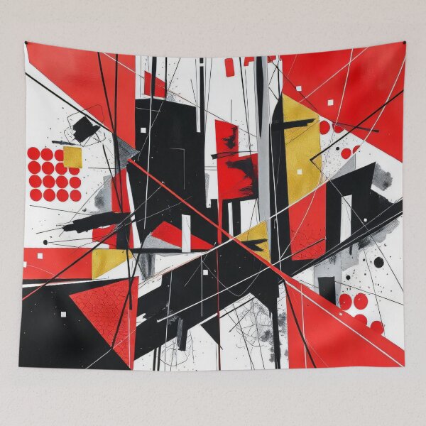 Item preview, Dynamic Chaos – Geometric Abstract Expressionism designed and sold by FoisonDesigns.