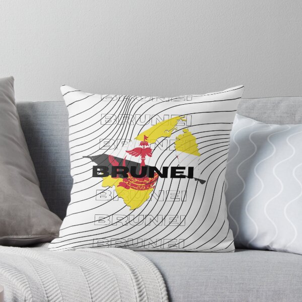 Item preview, Flag Map of Brunei designed and sold by nyblydd.
