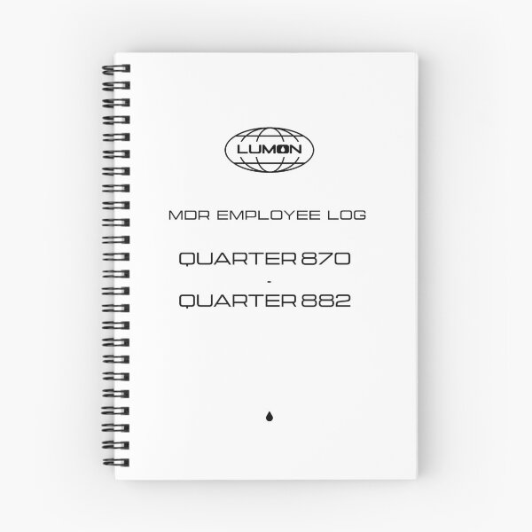 Item preview, Lumon Employee Diary designed and sold by swan-on-a-hook.