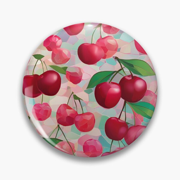 Item preview, Pastel Cherry Mosaic Pattern designed and sold by Glam-OOTD.