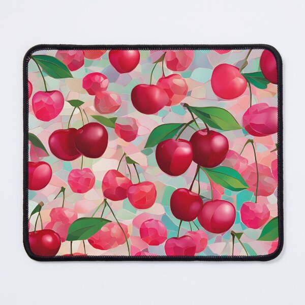 Item preview, Pastel Cherry Mosaic Pattern designed and sold by Glam-OOTD.