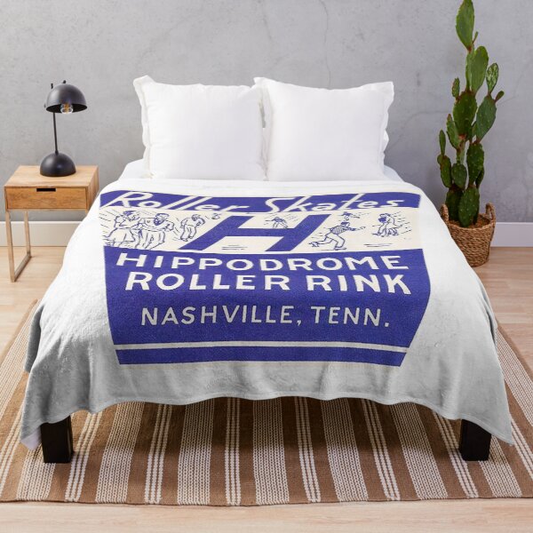 Item preview, Hippodrome Roller Skating Nashville Tennessee Roller Skating Rink Sticker Decal Label Design 5 designed and sold by tislord.
