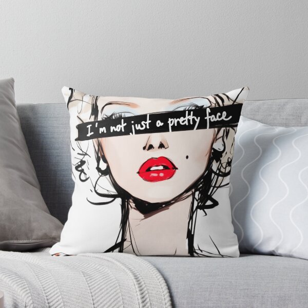 Item preview, I'm Not Just a Pretty Face – Bold Empowerment Artwork designed and sold by ArtSE46.