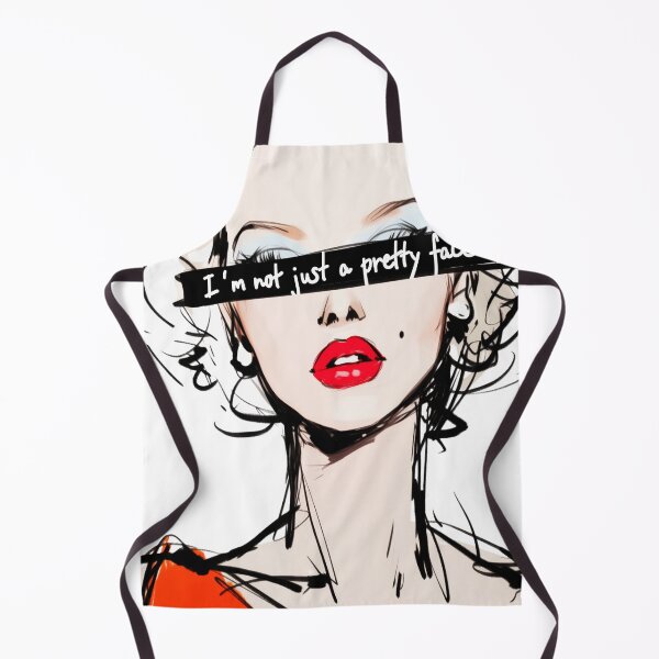 Item preview, I'm Not Just a Pretty Face – Bold Empowerment Artwork designed and sold by ArtSE46.