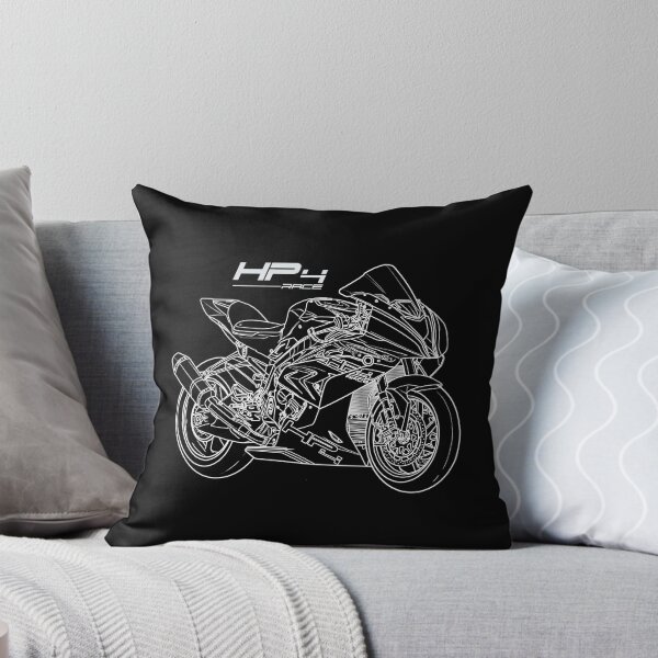 Item preview, motorcycle Hp4 Line art white designed and sold by sketchjuny.