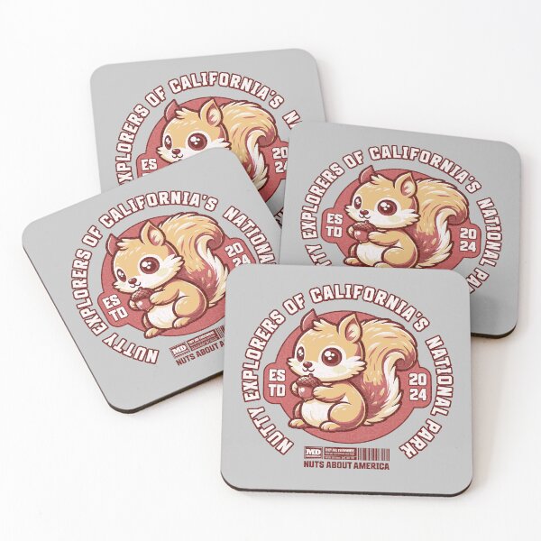 Item preview, Squirrels from the American National Parks - Protect the Animals designed and sold by Mafiadonar.