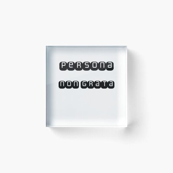 Item preview, Persona Non Grata designed and sold by Fleetwood1994.