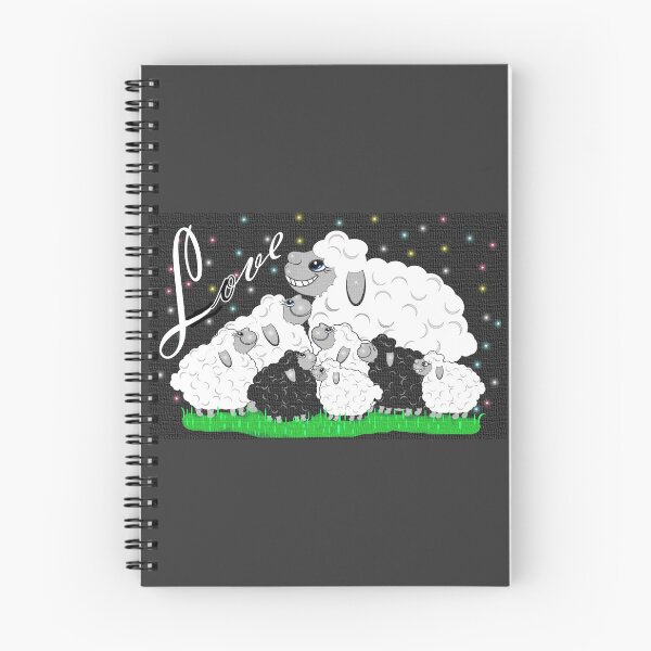 Item preview, The sheep gather together happily, enjoying each other's company. designed and sold by Shirley cute art .