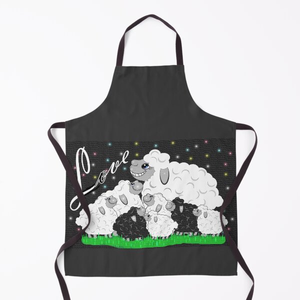 Item preview, The sheep gather together happily, enjoying each other's company. designed and sold by Shirley cute art .