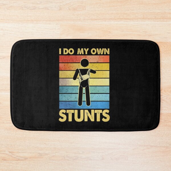 Item preview,  "I Do My Own Stunts" Funny Injury Recovery T-Shirt – Get Well Soon Broken Arm Humor designed and sold by Colorful-Garden.