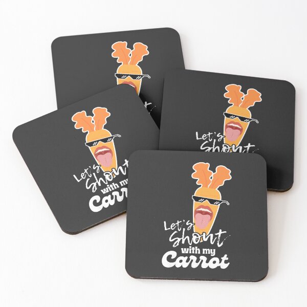 Item preview, Let’s Shout With My Carrot Wild Orange Energy designed and sold by SplashTastic.