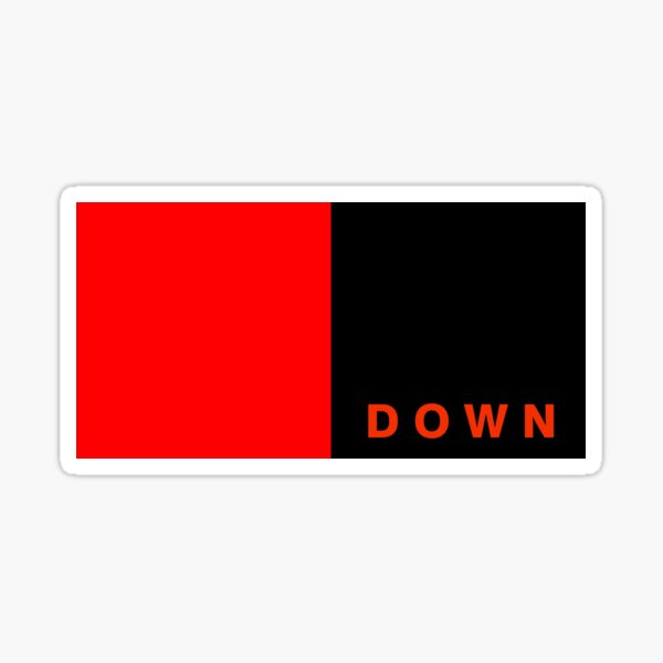 Down county flag Sticker