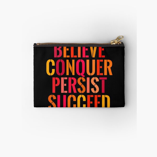 Item preview, Believe, conquer, persist, succeed. designed and sold by Flexteeshirt.