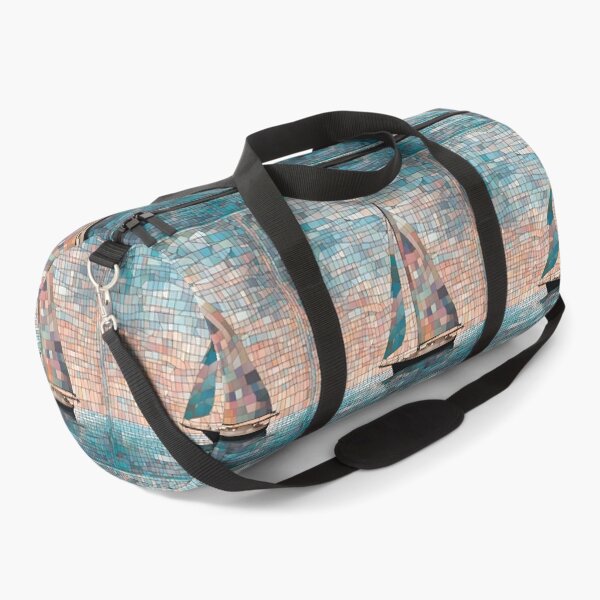 Item preview,  Pastel Mosaic Sailboat at Sea designed and sold by Glam-OOTD.