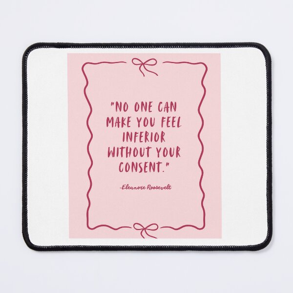 Item preview, Eleanore Roosevelt Inspirational Quotes For Teen Girls Poster designed and sold by CottageGingham.