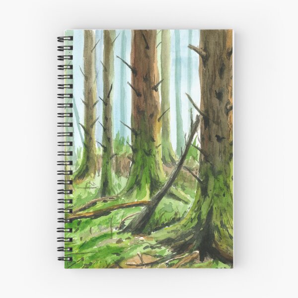Item preview, Watercolour Forest designed and sold by kasiawajda.