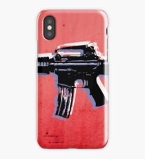 M16 Assault Rifle on Red iPhone Case