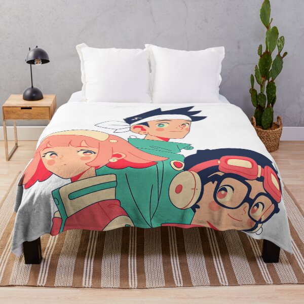 Item preview, vibrant animated characters designed and sold by ArtSE46.