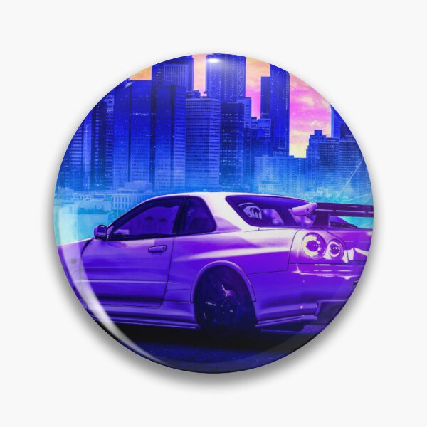 Item preview, Nissan Skyline poster designed and sold by ComicStickerLab.