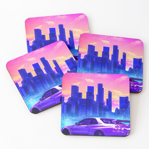 Item preview, Nissan Skyline poster designed and sold by ComicStickerLab.