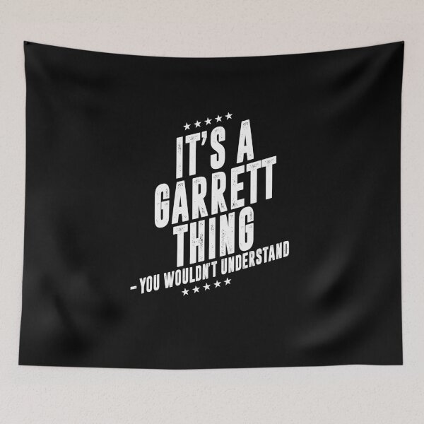 Item preview, It's a Garrett thing funny last name family reunion personalized gift designed and sold by 9X FR.
