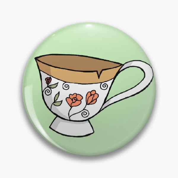 Item preview, Aesthetic cup with flowers designed and sold by Fuchsiella.