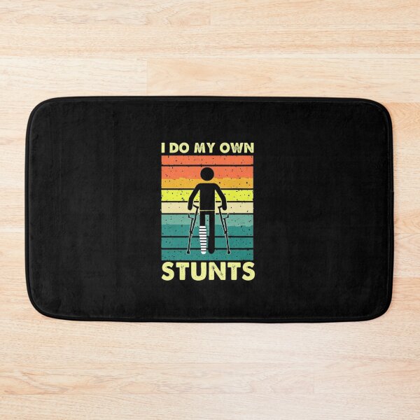 Item preview, "I Do My Own Stunts" Funny Injury Recovery T-Shirt – Get Well Soon Broken Arm Humor designed and sold by Colorful-Garden.