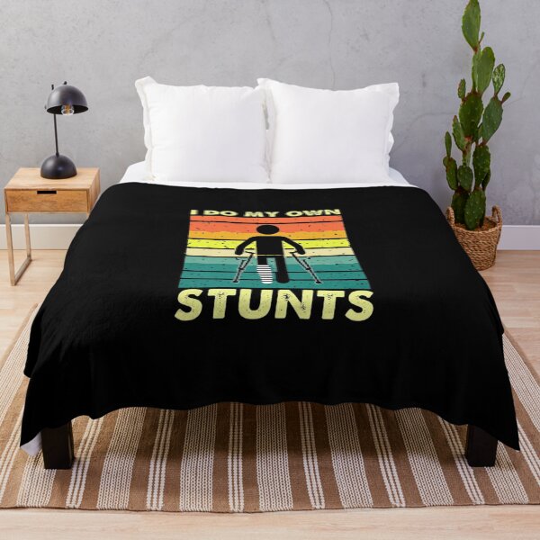Item preview, "I Do My Own Stunts" Funny Injury Recovery T-Shirt – Get Well Soon Broken Arm Humor designed and sold by Colorful-Garden.