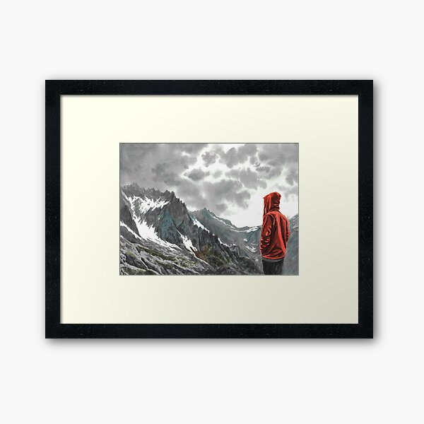 Item preview, Watercolour Mountains  designed and sold by kasiawajda.