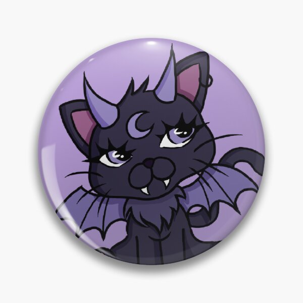 Item preview, Cute devilish kitten designed and sold by Fuchsiella.