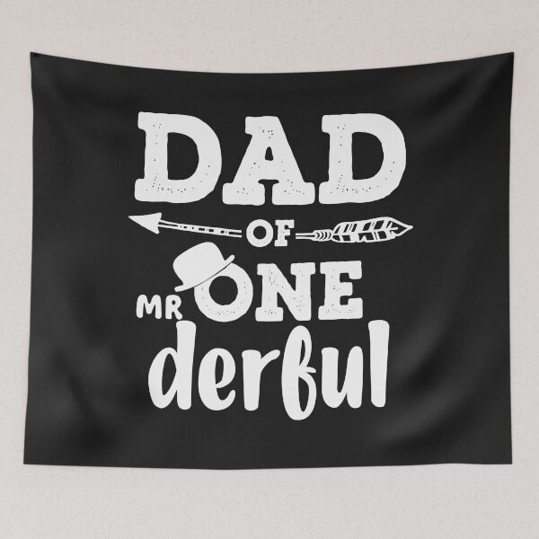 Item preview, 1st Birthday Boy Tee Dad of Mr Onederful Outfit T-Shirt designed and sold by StreetArtPro.