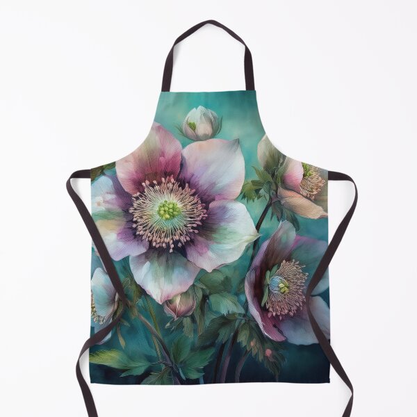 Item preview, white hellebores designed and sold by Valentina-V.