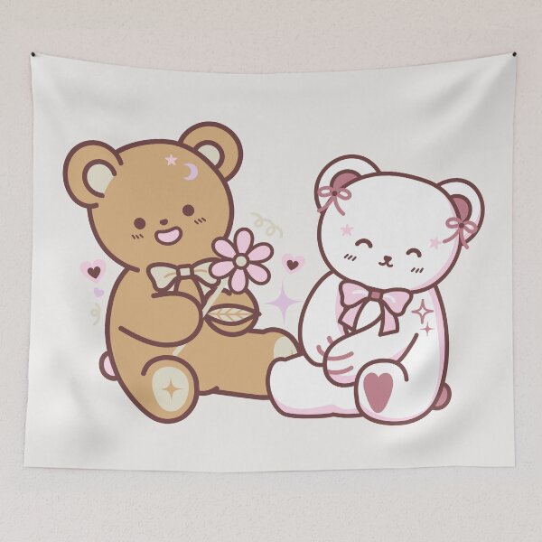 Item preview,  cute bear couple designed and sold by Guleniza.