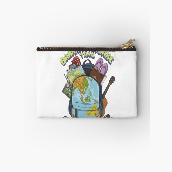Item preview, Backpacking adventure Asia travel - Hippie Banana Pancake Trail Adventure designed and sold by stickercuffs.
