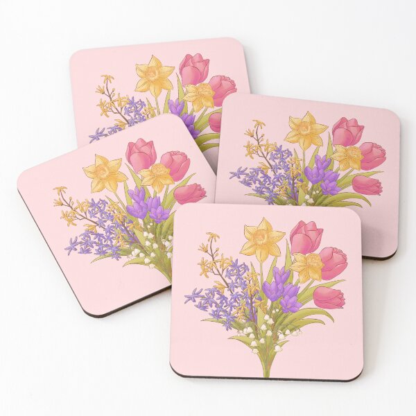 Item preview, Spring Flowers Bouquet designed and sold by zylykagen.
