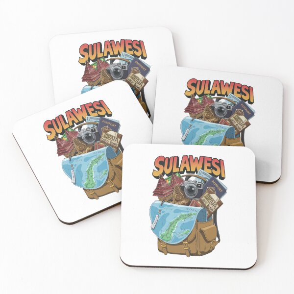 Item preview, Sulawesi Indonesia wildlife travel - Sulawesi Asian Adventure Backpacking designed and sold by stickercuffs.