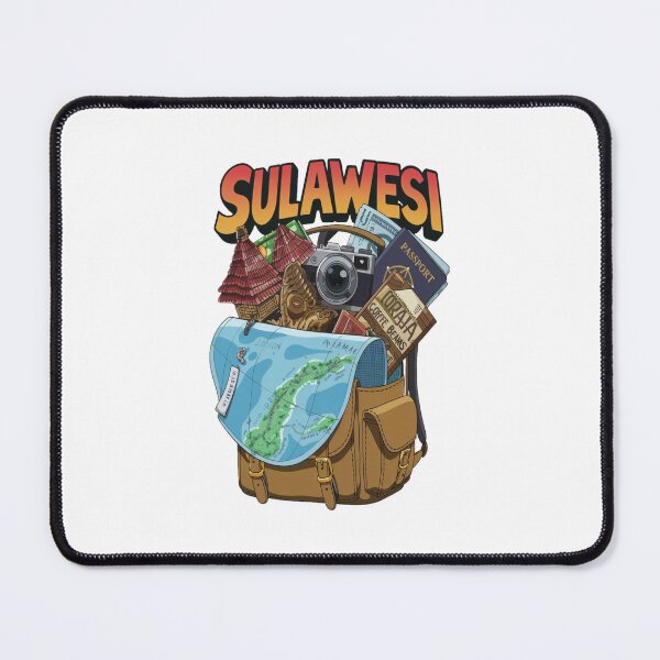 Item preview, Sulawesi Indonesia wildlife travel - Sulawesi Asian Adventure Backpacking designed and sold by stickercuffs.