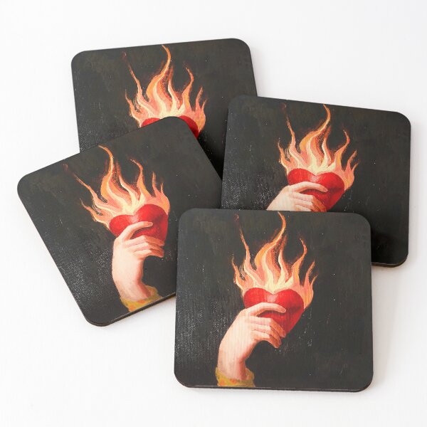 Item preview, The heart is burning designed and sold by linapinaa.