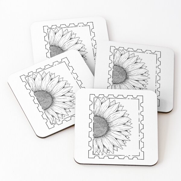 Item preview, Sunflower stamp designed and sold by The-Fluffy-Paws.